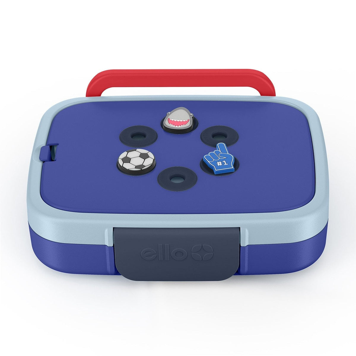 Ello Benni Kids Bento Lunch Box with Carry Handle & Ice Pack