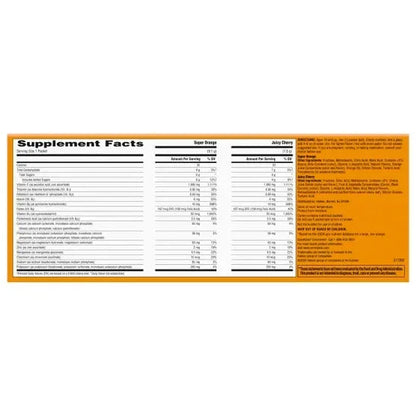 Emergen-C 1000 mg Vitamin C Daily Immune Support Variety Pack Drink Mix, 120 Packets