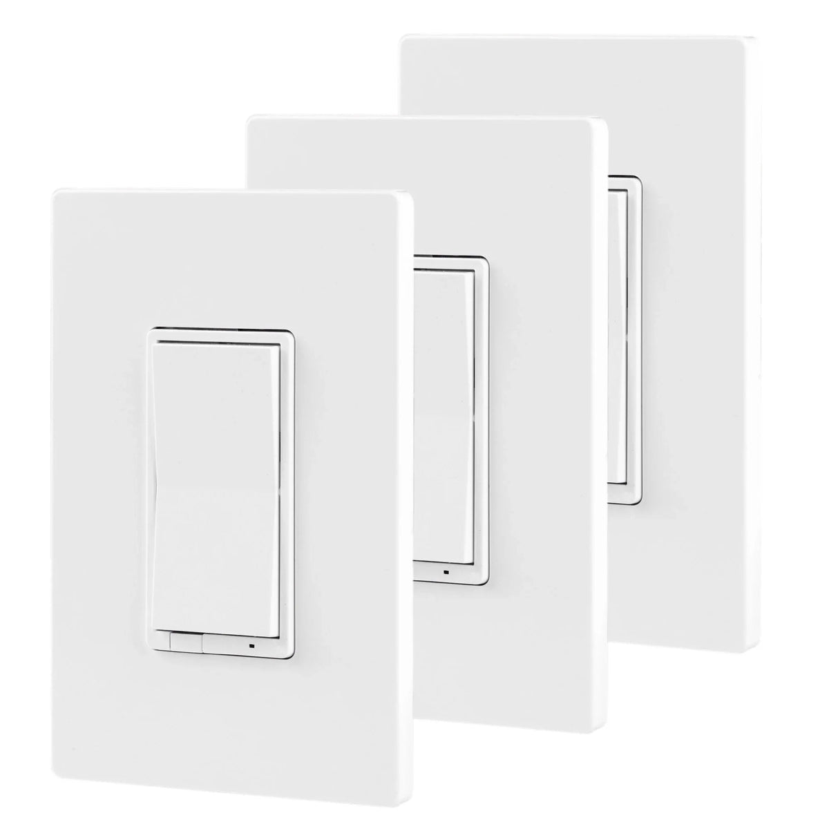 Enbrighten Vibe Wi-Fi Matter Smart Dimmer Switch, 3-pack