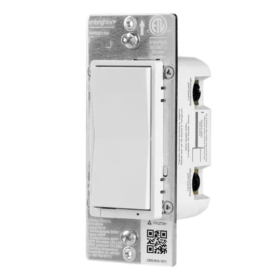 Enbrighten Vibe Wi-Fi Matter Smart Dimmer Switch, 3-pack