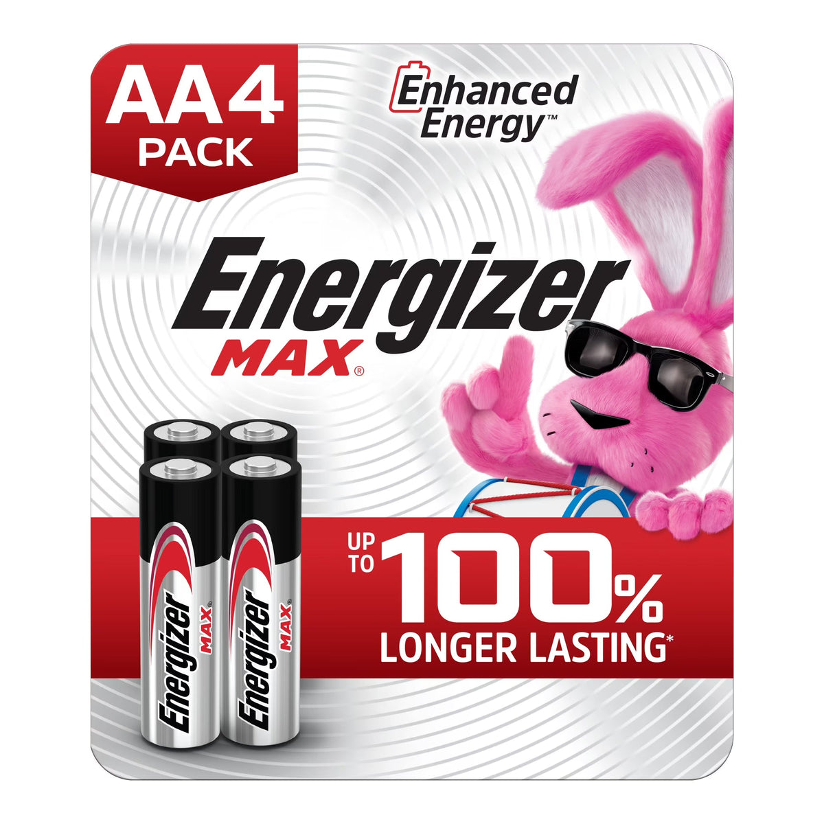 Energizer MAX AA Batteries (8 Pack), Double A Alkaline Batteries