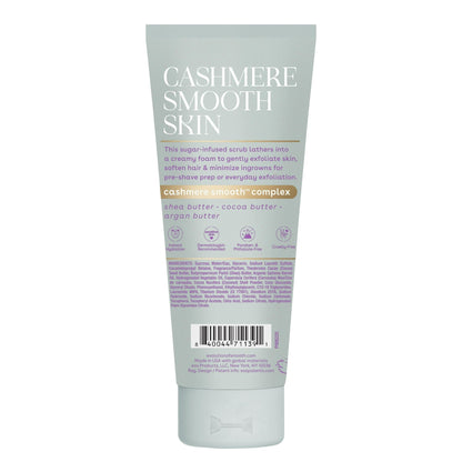 (3 PACK )  Eos Cashmere Skin Collection- Pre-Shave Body Scrub, Vanilla Cashmere, for Dryness, 7 oz