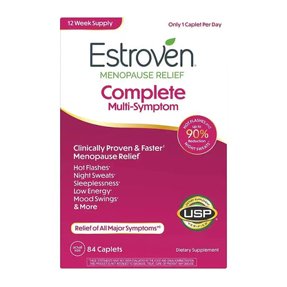 Estroven Complete Multi-Symptom Menopause Relief Caplets 84 ct.