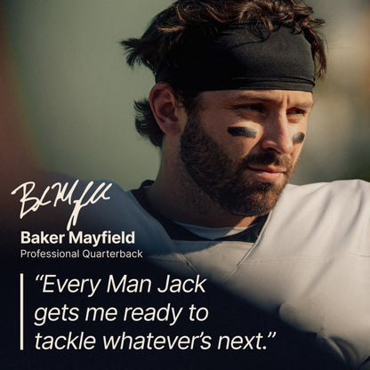 Every Man Jack Beard Balm - Moisturize and Style Beard Balm - Light Sandalwood Scent - 2oz