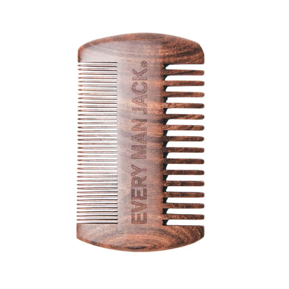 Every Man Jack Beard Comb Ebony Wood