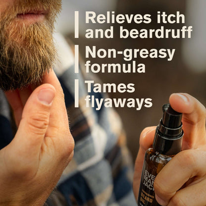 Every Man Jack Men's Beard Oil to Moisturize and Soften, Beard Care Conditioner, Sandalwood, 1 Fluid Ounce