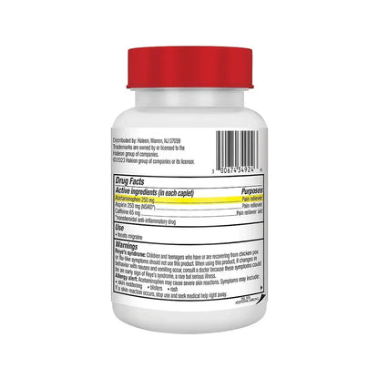 Excedrin Migraine Pain Relief Caplets, 300 Count