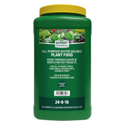 Expert Gardener All-Purpose Water Soluble Plant Food Fertilizer