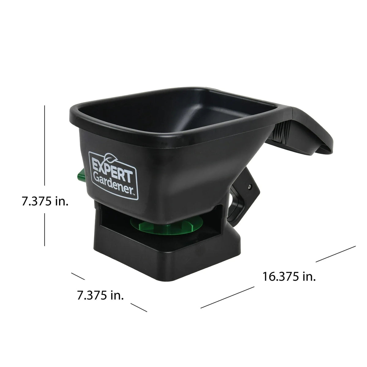 Expert Gardener 6 lb Capacity Handheld Broadcast Spreader