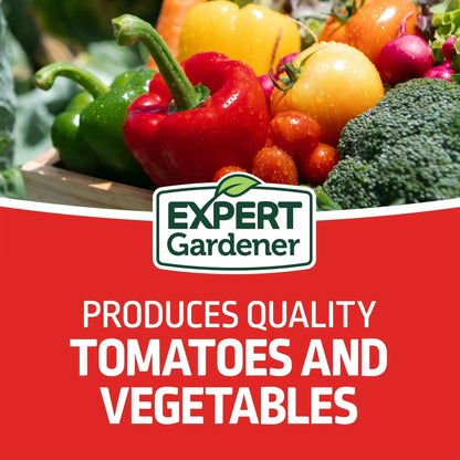 Expert Gardener Tomato & Vegetable Garden Plant Food Fertilizer, 12-10-5 Fertilizer