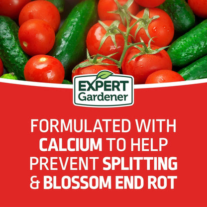 Expert Gardener Tomato & Vegetable Garden Plant Food Fertilizer, 12-10-5 Fertilizer