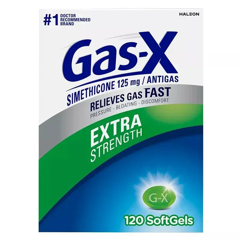 Extra Strength Gas Relief Softgels, 120 Count