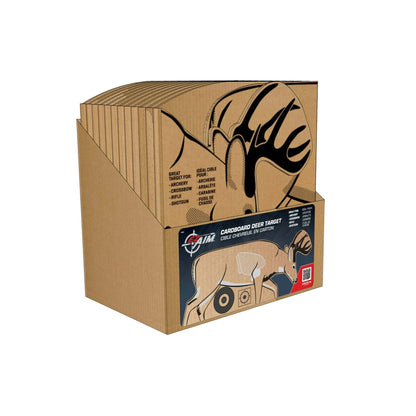 Ez Aim Cardboard Deer Shooting Target, Folded