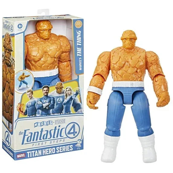 Marvel Titan Hero Series The Fantastic Four: First Steps Marvel’s The Thing Figure, 4+