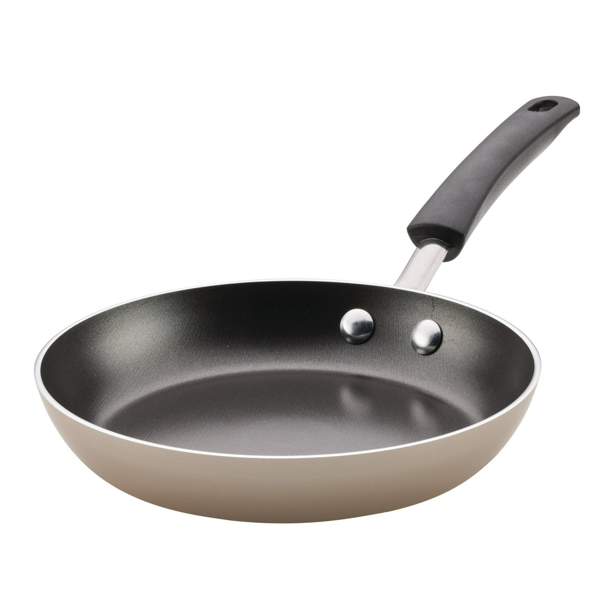 Farberware Easy Clean 8 Inch Nonstick Frying Pan / Skillet, Dishwasher Safe, Champagne
