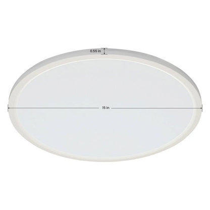 Feit Electric 15” Round Ceiling Fixture with Night Light