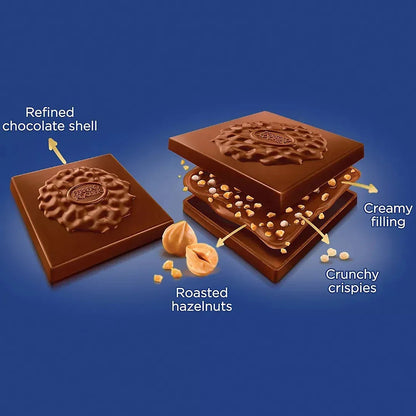Ferrero Rocher Assorted Chocolate Hazelnut Squares, 16.7 oz.