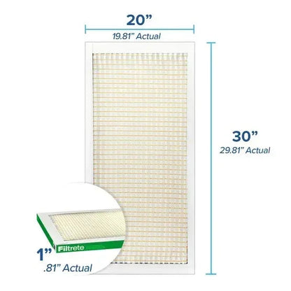Filtrete Air Filter 1”, MPR 700 MERV 8, Dust, Pollen and Pet Dander Filter, 8-pack