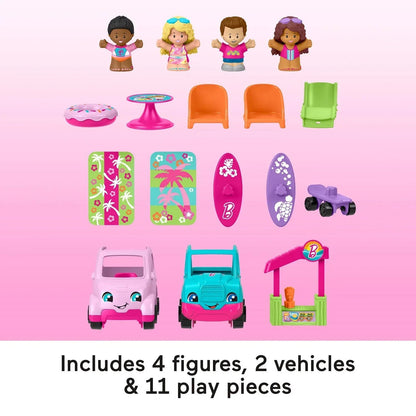 Fisher-Price Little People Barbie Beach House Playset