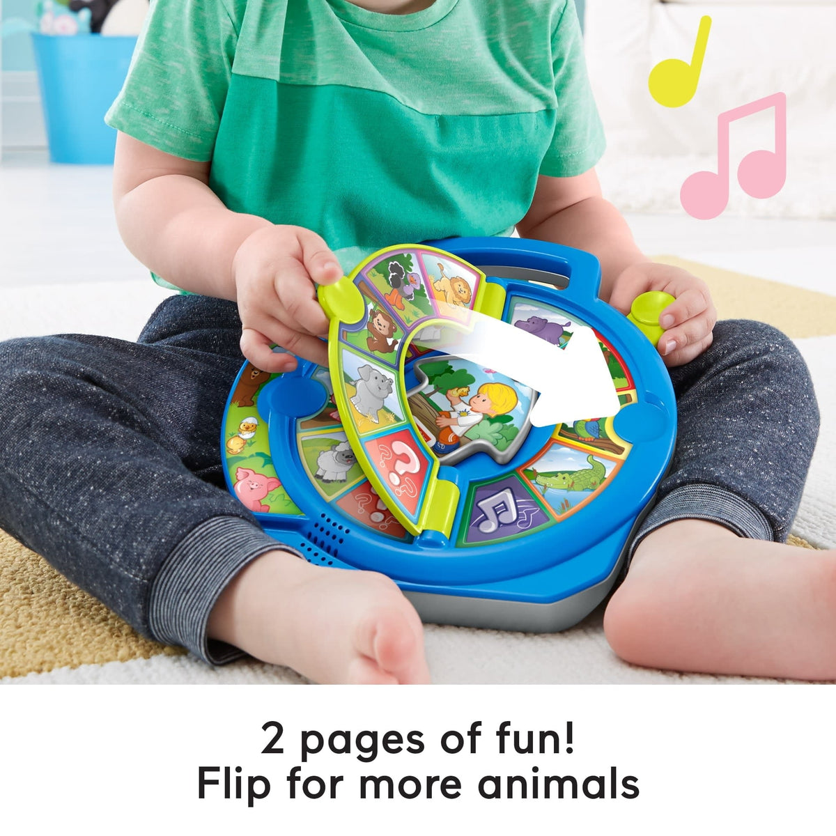 Fisher-Price Little People World of Animals See ‘n Say Toddler Musical Learning Toy