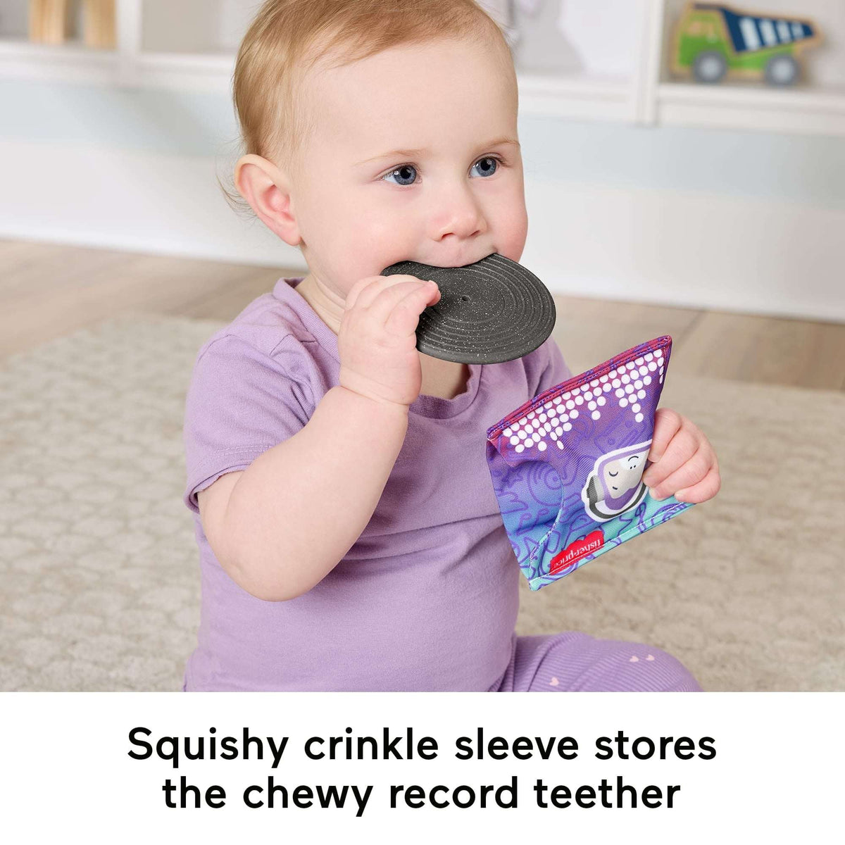 Fisher-Price Mini Me Moments DJ Gift Set, 6-Piece Sensory Baby Toys for Newborn Play
