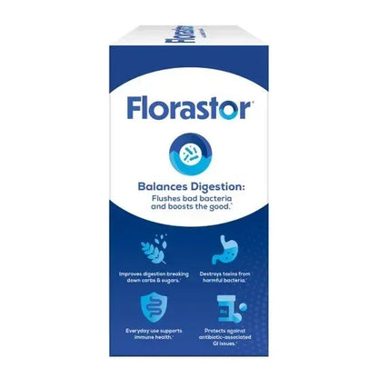 Florastor Daily Probiotic with Vitamin D3, 120 Vegetarian Capsules