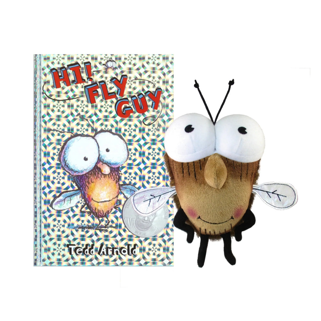 Fly Guy 8" Plush & Hardcover Book Set