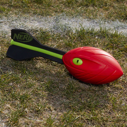 Nerf Vortex Aero Howler Foam Football - Red - Kids Whistle Soft Vortex Ball - Pool or Beach Games