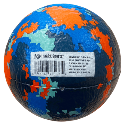 MinnARK 6-Inch Foam Dodgeball for Kids – Soft, Safe Outdoor Ball for Toddlers & Children Ages 3+, Lightweight Sports Toy for Backyard Play, School & PE Games