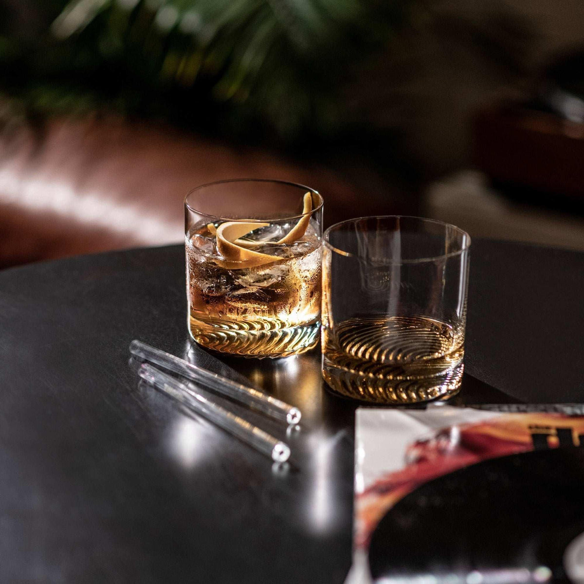 Fortessa Echo Tritan Double Old Fashioned Glasses 13.5 oz, Set of 4
