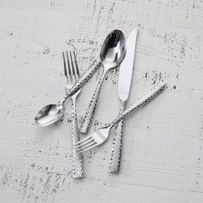 Fortessa Lucca Faceted 20-piece Flatware Set