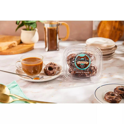 Freedom Gluten-Free Devils Food Chocolate Doughnut Minis, 5 oz.