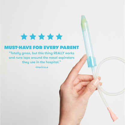 Frida Baby Nose Frida Snot Sucker Nasal Aspirator for Baby Nasal Congestion