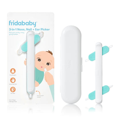Frida Baby Nose, Nail and Ear Picker, Grooming Accessories Set, Newborn and Baby Care Essentials