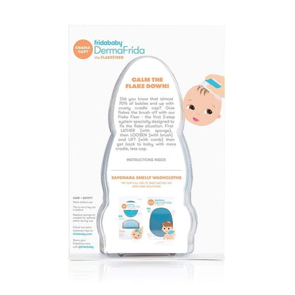 Fridababy DermaFrida FlakeFixer 3 Step Method for Cradle Cap - 1 Pack
