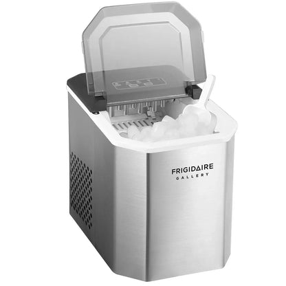Frigidaire Gallery 26lbs. Stainless Steel Ice Maker