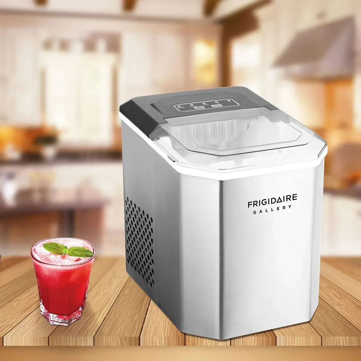 Frigidaire Gallery 26lbs. Stainless Steel Ice Maker