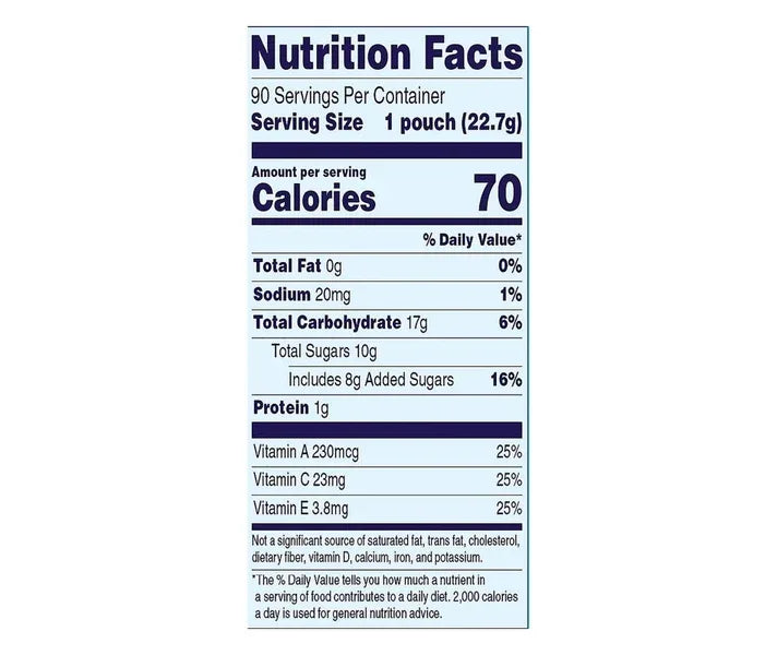Welch's Fruit Snacks, Mixed Fruit, 0.8 oz (90-pk)