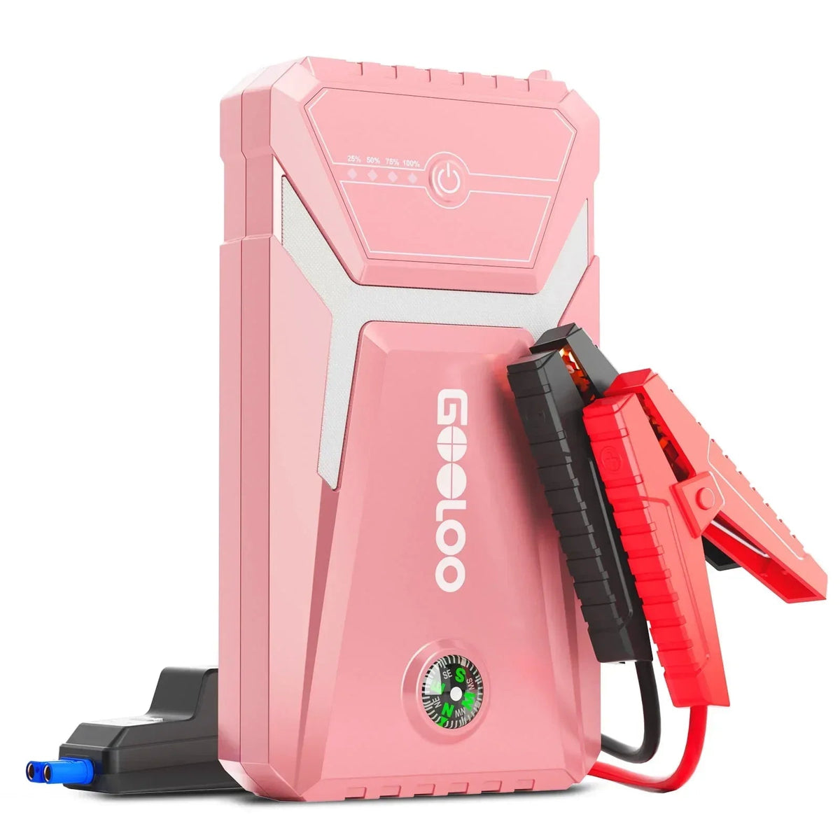 GOOLOO Car Jump Starter,1500A Peak 12V Battery Jump Box with Quick Charge Out(Up to 6.0L Gas and 4.0L Diesel Engines),GE1500 Portable Battery Booster Pack Power Bank Car Starter