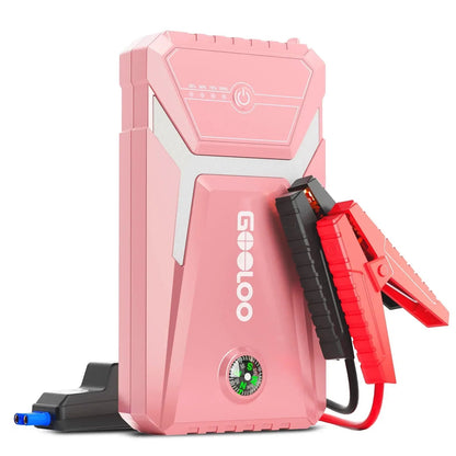 GOOLOO Car Jump Starter,1500A Peak 12V Battery Jump Box with Quick Charge Out(Up to 6.0L Gas and 4.0L Diesel Engines),GE1500 Portable Battery Booster Pack Power Bank Car Starter