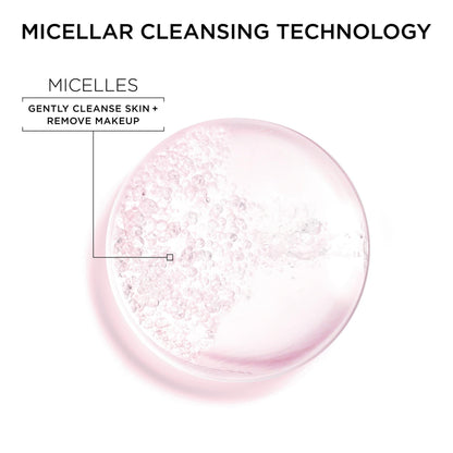 Garnier SkinActive Micellar Cleansing Water All in 1 Makeup Remover, Face Cleanser
