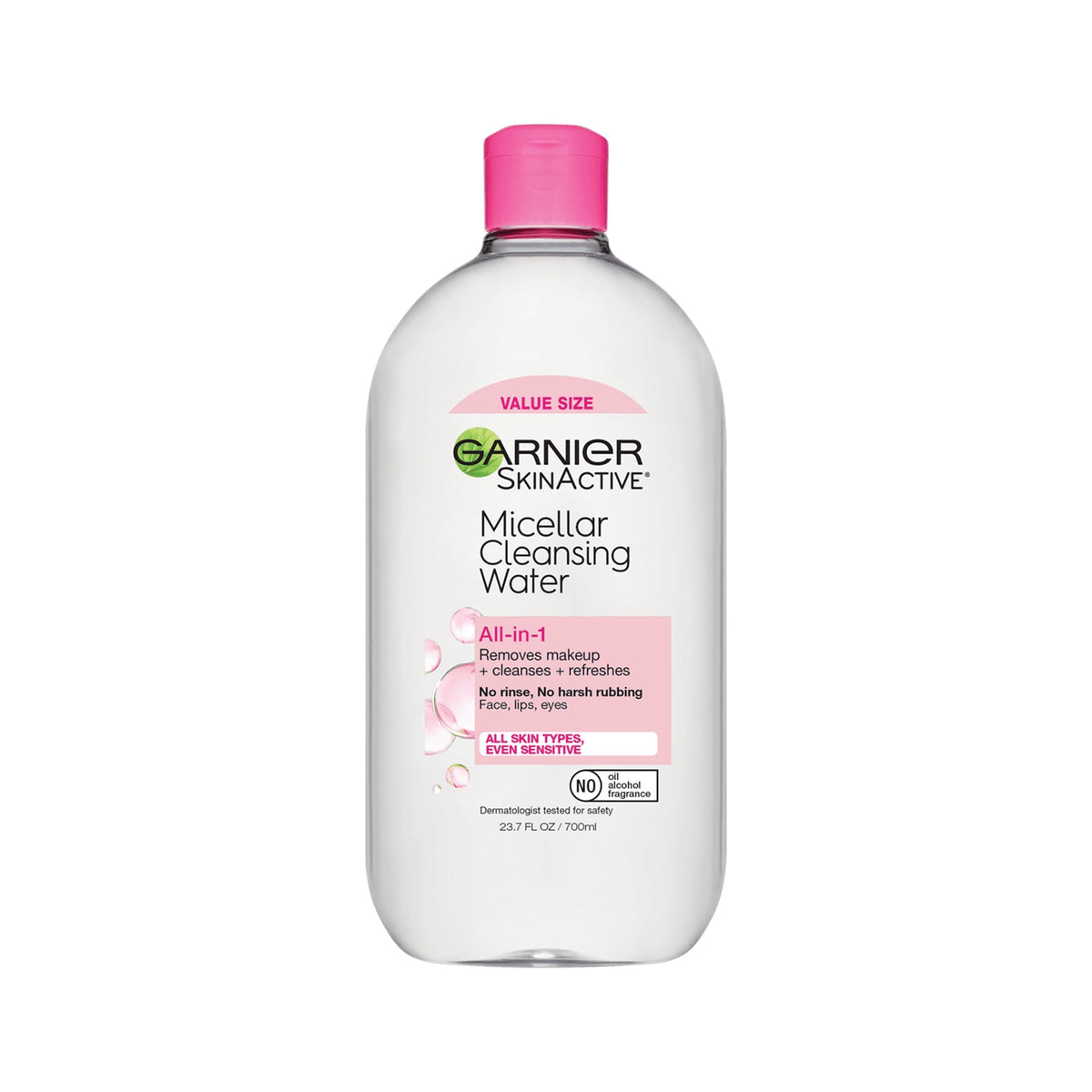 Garnier SkinActive Micellar Cleansing Water All in 1 Makeup Remover, Face Cleanser