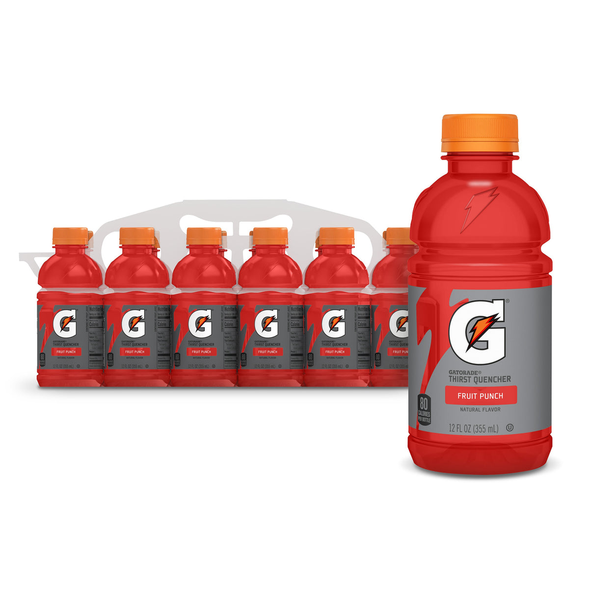 Gatorade Thirst Quencher Cool Blue Sports Drinks, 12 fl oz, 12 Count Bottles