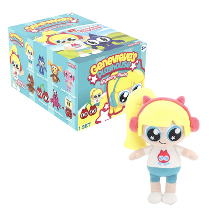 Genevieve's Playhouse Mystery Plush – Series 1, Educational Content, Blind Box, 1 of 8 Possible, Official Brand Merch, Styles May Vary, Ages 3+