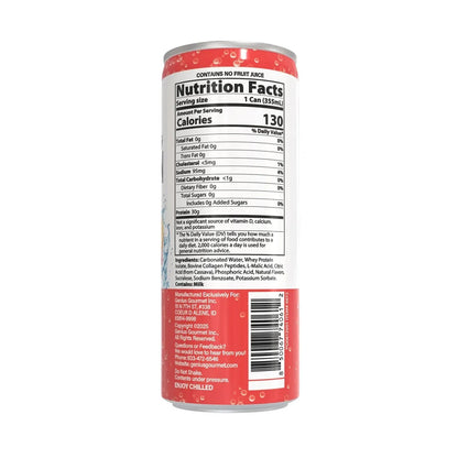Genius Gourmet Sparkling Protein, Fruit Punch, 12 fl. oz., 12 pk.