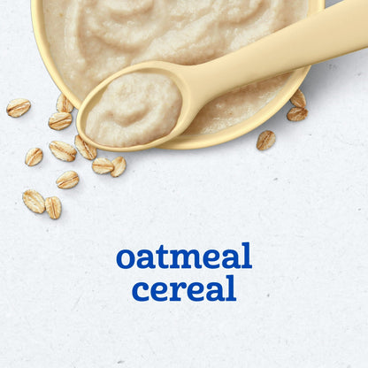 Gerber Stage 1 Baby Food, Baby Oatmeal Cereal, 8g Whole Grains, Infant Cereal 8 oz