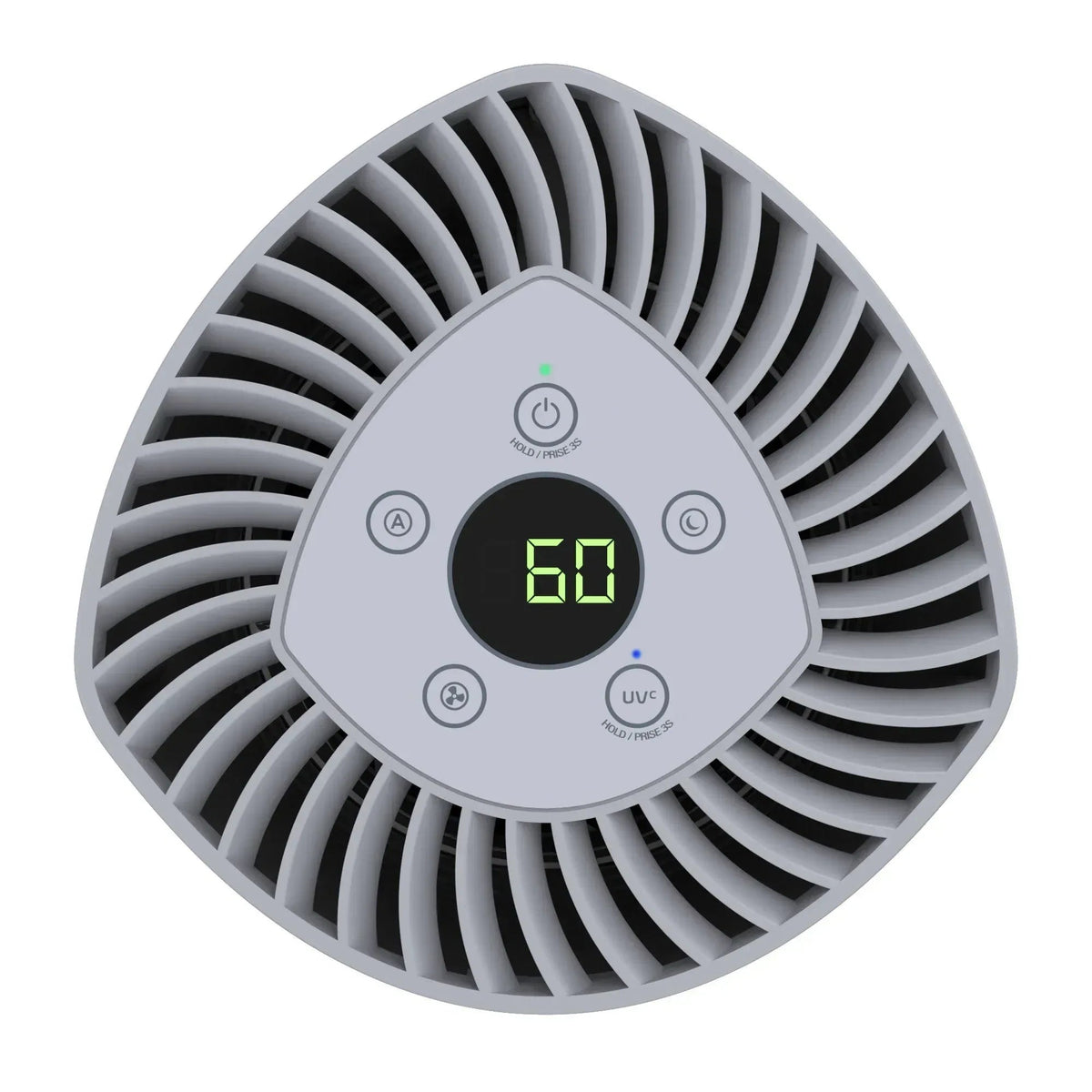 GermGuardian Airsafe+ Intelligent Air Purifier with HEPA Filter, UV-C, Air Quality Monitor