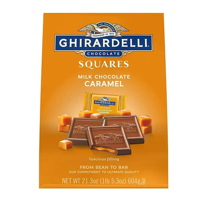 Ghirardelli Milk Chocolate Caramel Squares, 21.3 oz.