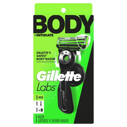 GilletteLabs Body + Intimate Razor For Men