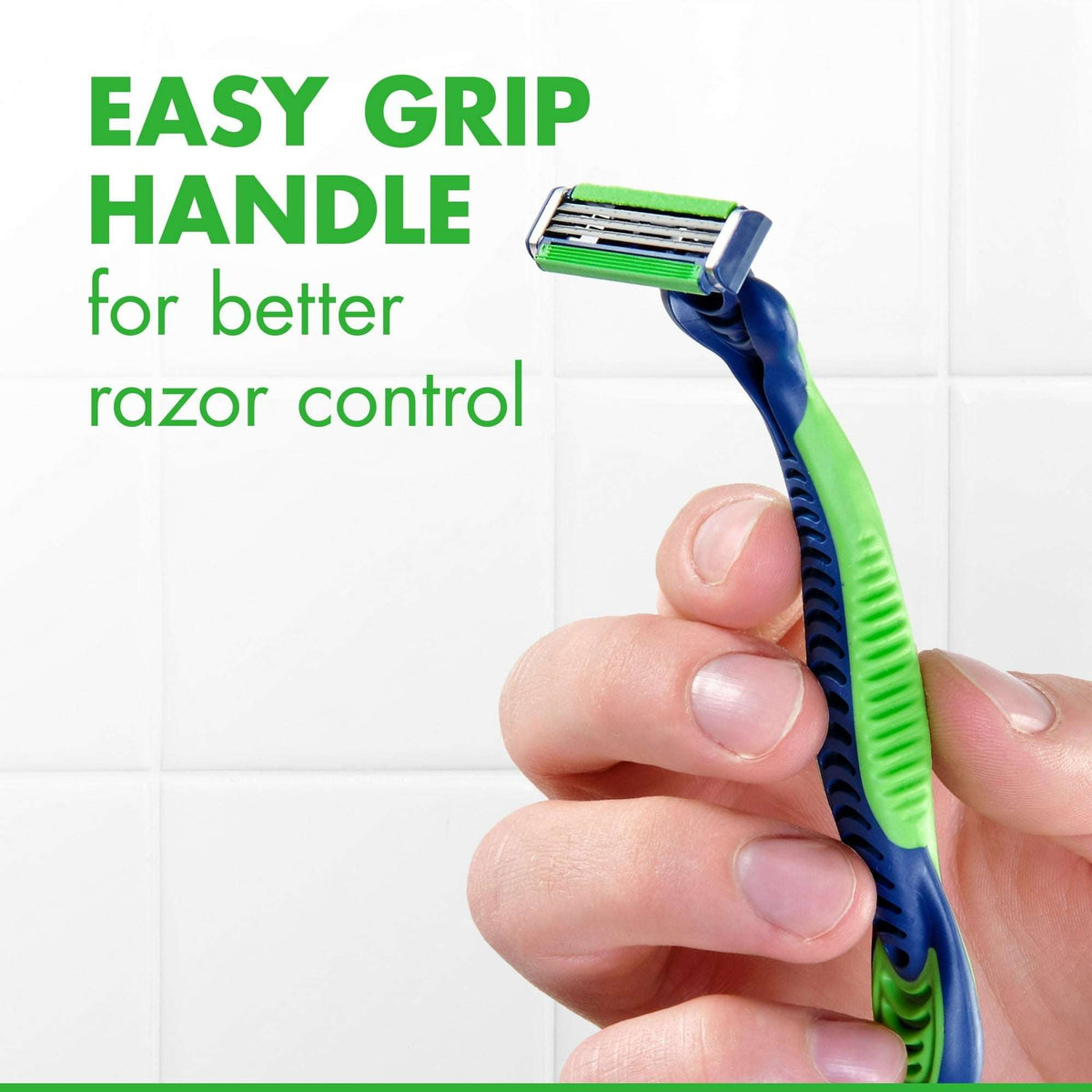 Gillette Sensor 3 Sensitive Men 3 Blade Disposable Razor,8 count